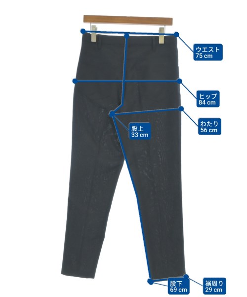 ANTHOLOGIE（アンソロジーレプリカ）スラックス 紺 サイズ:2(M位) メンズ/2200670785018