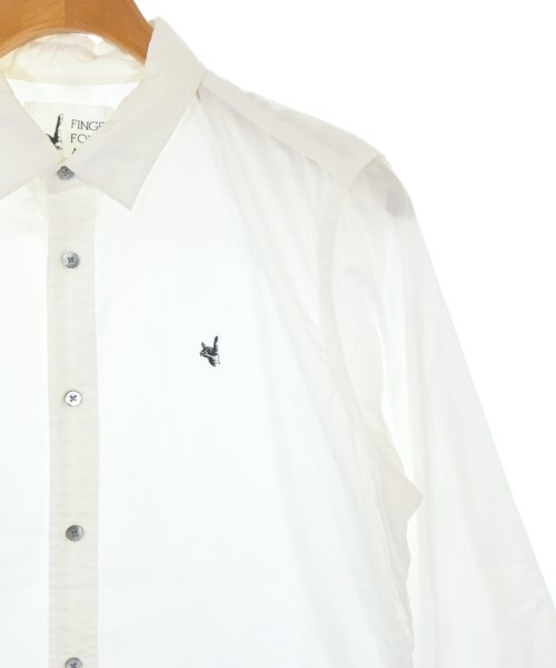 FINGER FOX AND SHIRTS（フィンガーフォックスアンドシャツ）カジュアルシャツ 白 サイズ:S メンズ/2200688968021