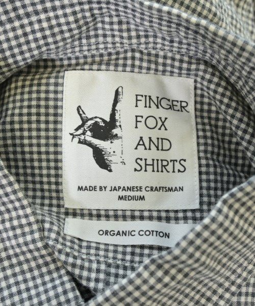 FINGER FOX AND SHIRTS（フィンガーフォックスアンドシャツ）カジュアルシャツ グレー サイズ:M メンズ/2200720372861