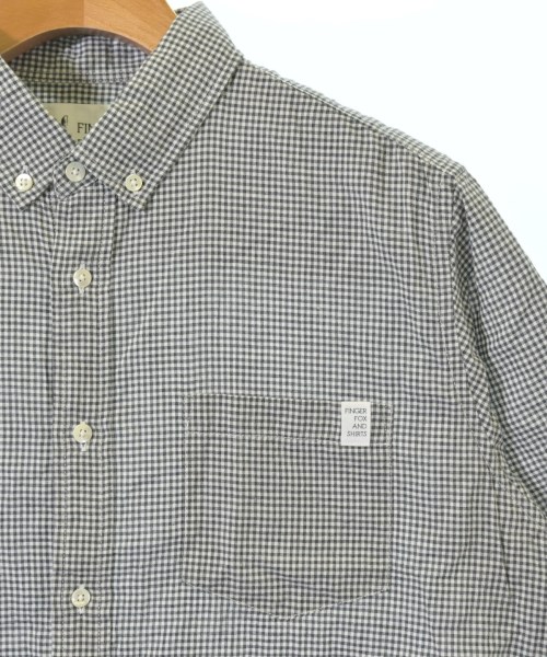 FINGER FOX AND SHIRTS（フィンガーフォックスアンドシャツ）カジュアルシャツ グレー サイズ:M メンズ/2200720372861