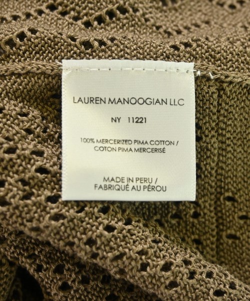 LAUREN MANOOGIAN（ローレン　マヌージアン）ニット・セーター 茶 サイズ:F レディース/2200694394128