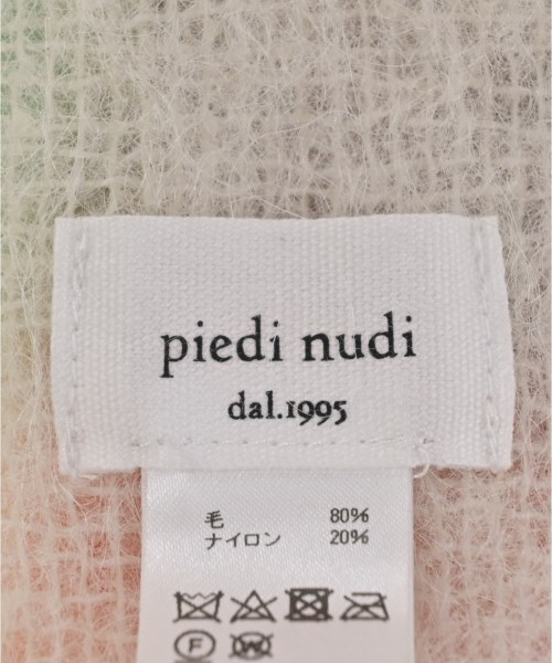 PIEDI NUDI（ピエディヌーディ）マフラー オレンジ サイズ:- レディース/2200639399058