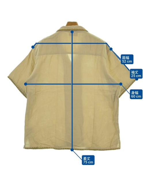 SEAGREEN（シーグリーン）カジュアルシャツ ベージュ サイズ:-(L位) メンズ/2200622434025