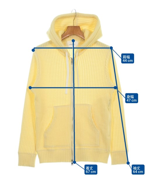 SEAGREEN（シーグリーン）パーカー 黄 サイズ:-(XS位) メンズ/2200649852031