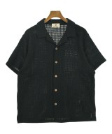 SEAGREEN（シーグリーン）カジュアルシャツ 黒 サイズ:02(M位) メンズ/2200645535174