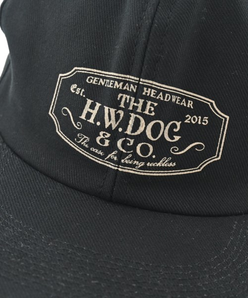 THE H.W.DOG&CO.（ザ　エイチダブリュー　ドッグア）キャップ 黒 サイズ:- メンズ/2200642131034