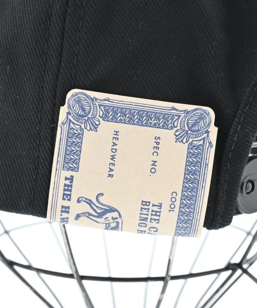 THE H.W.DOG&CO.（ザ　エイチダブリュー　ドッグア）キャップ 黒 サイズ:- メンズ/2200642131034