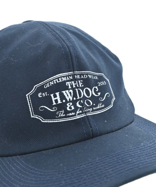 THE H.W.DOG&CO.（ザ　エイチダブリュー　ドッグア）キャップ 紺 サイズ:ONE メンズ/2200660056180