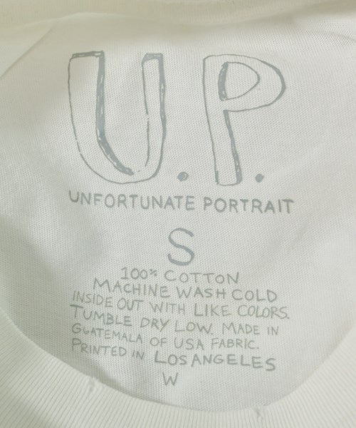 UNFORTUNATE PORTRAIT（アンフォーチュネイトポートレート）Tシャツ・カットソー 白 サイズ:S レディース/2200664246426