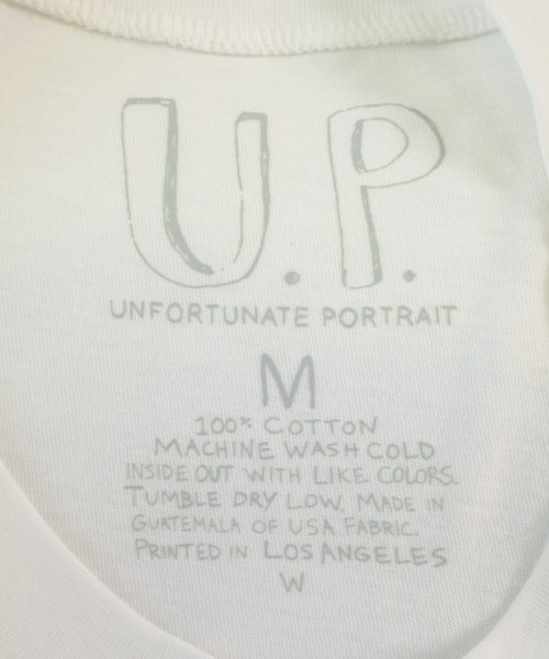 UNFORTUNATE PORTRAIT（アンフォーチュネイトポートレート）Tシャツ・カットソー 白 サイズ:M レディース/2200715259115