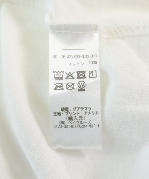 UNFORTUNATE PORTRAIT（アンフォーチュネイトポートレート）Tシャツ・カットソー 白 サイズ:M レディース/2200715259115