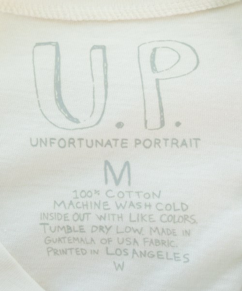 UNFORTUNATE PORTRAIT（アンフォーチュネイトポートレート）Tシャツ・カットソー 白 サイズ:M レディース/2200700846047