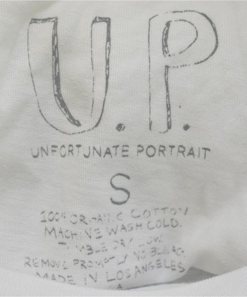 UNFORTUNATE PORTRAIT（アンフォーチュネイトポートレート）Tシャツ・カットソー 白 サイズ:S レディース/2200703555533