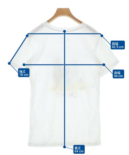 UNFORTUNATE PORTRAIT（アンフォーチュネイトポートレート）Tシャツ・カットソー 白 サイズ:S レディース/2200703555533