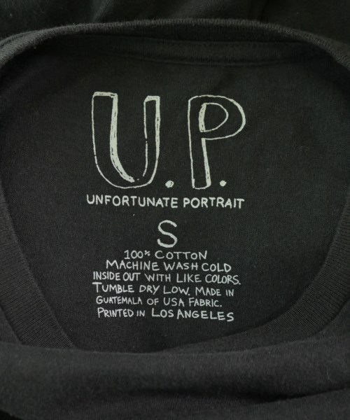 UNFORTUNATE PORTRAIT（アンフォーチュネイトポートレート）Tシャツ・カットソー 黒 サイズ:S レディース/2200670977109
