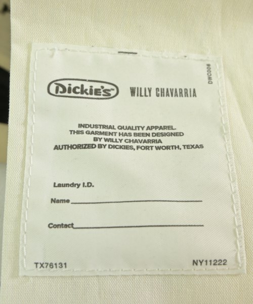 WILLY CHAVARRIA（ウィリーチャバリア）チノパン 黒 サイズ:32(L位) メンズ/2200637355063