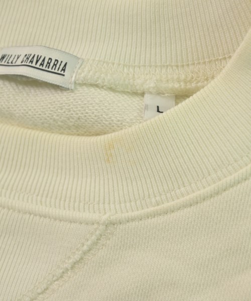 WILLY CHAVARRIA（ウィリーチャバリア）スウェット 白 サイズ:L メンズ/2200639393056