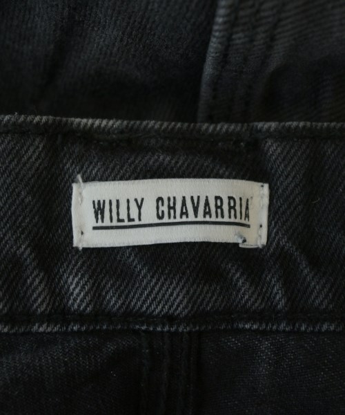 WILLY CHAVARRIA（ウィリーチャバリア）デニムパンツ 黒 サイズ:XS メンズ/2200666935038