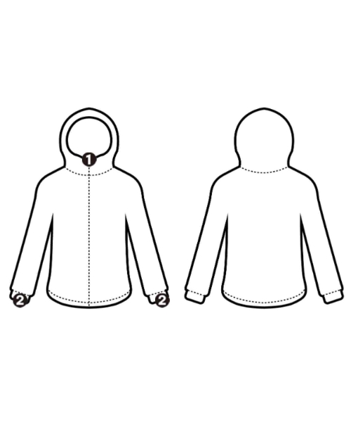 WILLY CHAVARRIA（ウィリーチャバリア）パーカー 白 サイズ:L メンズ/2200665057168