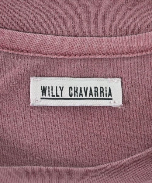 WILLY CHAVARRIA（ウィリーチャバリア）Tシャツ・カットソー ピンク サイズ:M メンズ/2200665991134