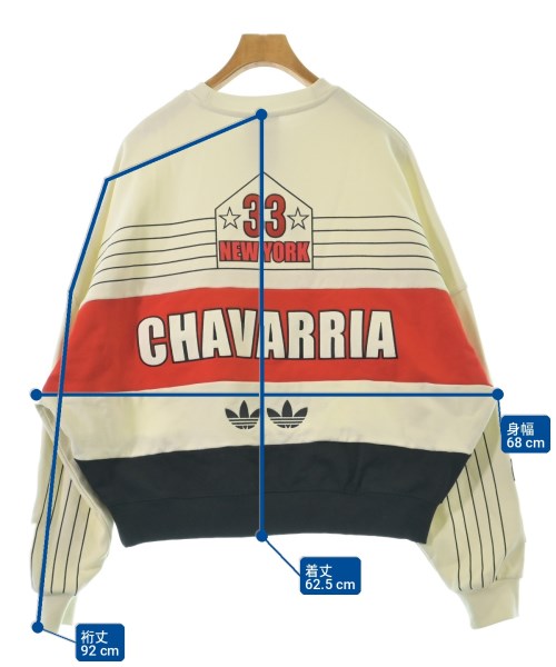 WILLY CHAVARRIA（ウィリーチャバリア）スウェット 白 サイズ:L メンズ/2200728766303