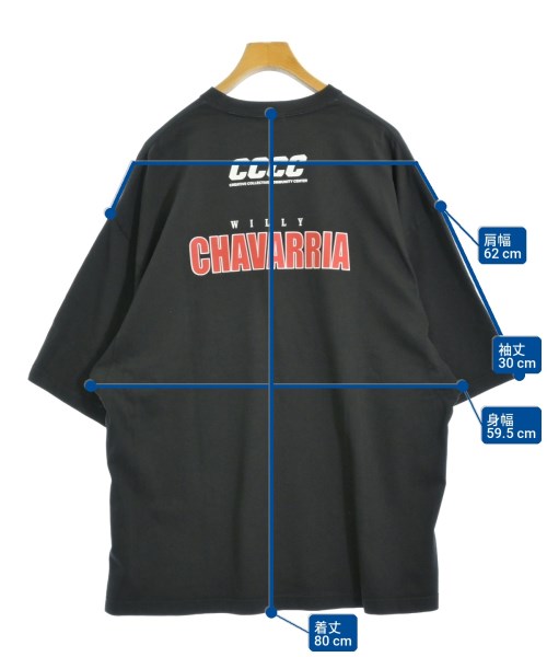 WILLY CHAVARRIA（ウィリーチャバリア）Tシャツ・カットソー 黒 サイズ:S メンズ/2200721464053