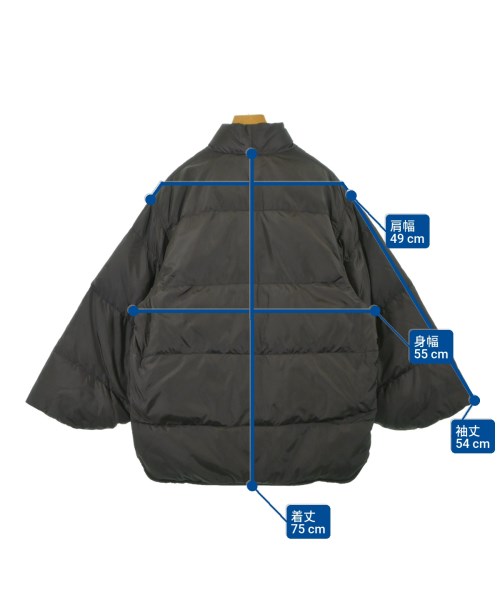 WMV（ダブリュエムブイ）ダウンジャケット/ダウンベスト 茶 サイズ:0(XS位) レディース/2200639194028