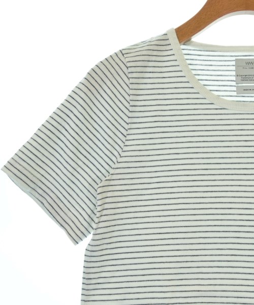 WMV（ダブリュエムブイ）Tシャツ・カットソー 白 サイズ:1(S位) レディース/2200701104177