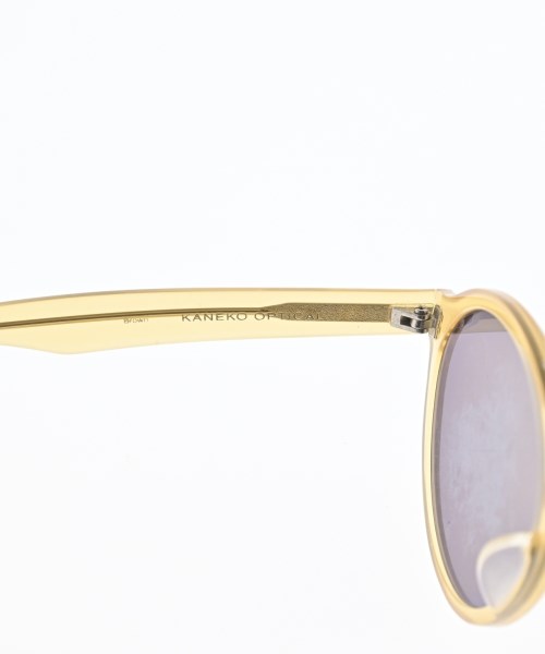 金子眼鏡（カネコガンキョウ）サングラス 黄 サイズ:- レディース/2200637555319