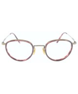 金子眼鏡（カネコガンキョウ）メガネ 赤 サイズ:- メンズ/2200647778227