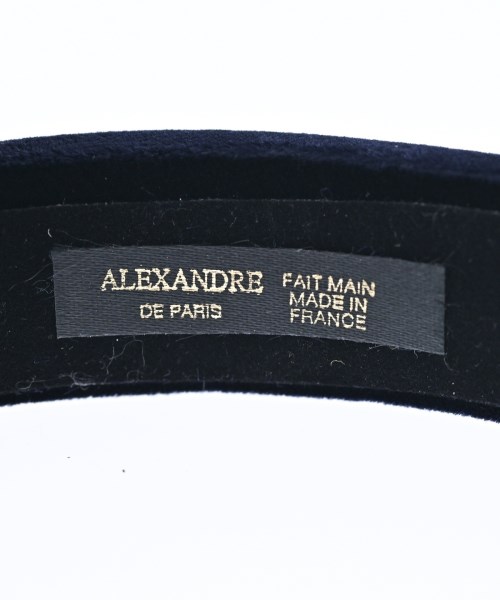 ALEXANDRINE PARIS（アレクサンドリンパリ）ヘアアクセサリー 紺 サイズ:- レディース/2200703833754
