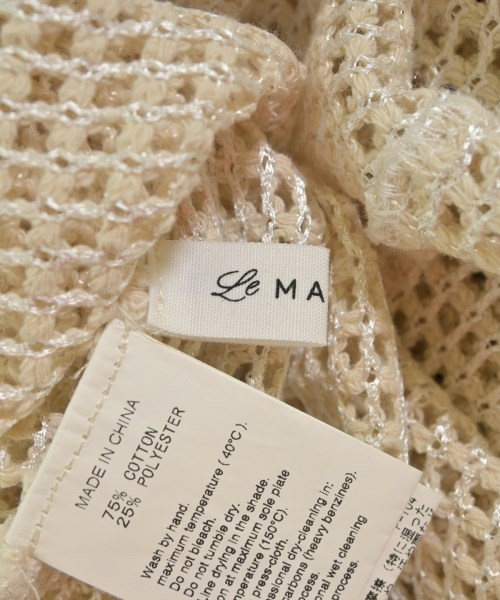 ADAM ET ROPE Le Magasin（アダムエロペルマガザン）ベスト/ノースリーブ ベージュ サイズ:-(XS位) レディース/2200613694087