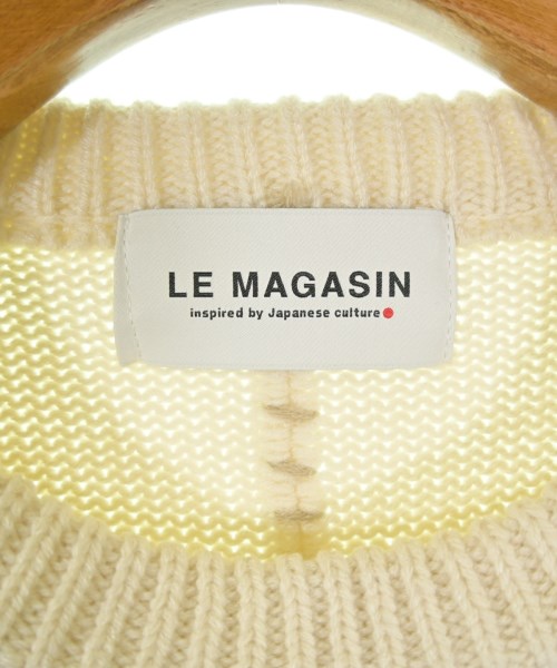 ADAM ET ROPE Le Magasin（アダムエロペルマガザン）ニット・セーター 白 サイズ:F レディース/2200714026053