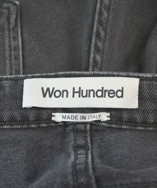 WON HUNDRED（ワンハンドレッド）デニムパンツ 黒 サイズ:31(M位) メンズ/2200692156247