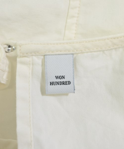 WON HUNDRED（ワンハンドレッド）カジュアルシャツ 白 サイズ:36(S位) レディース/2200623334065
