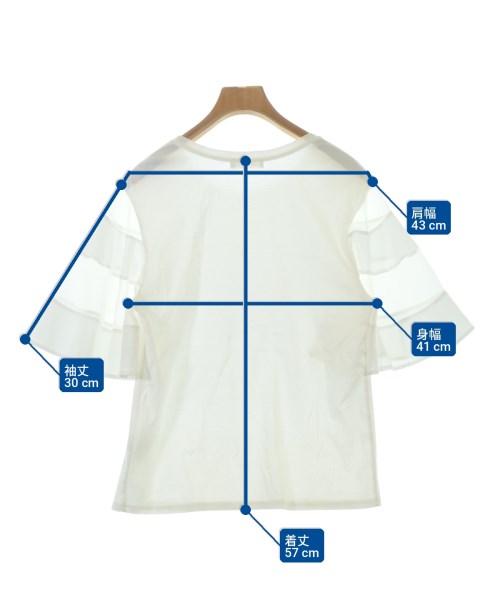 mink chair（ミンクチェア）Tシャツ・カットソー 白 サイズ:02(M位) レディース/2200709745105
