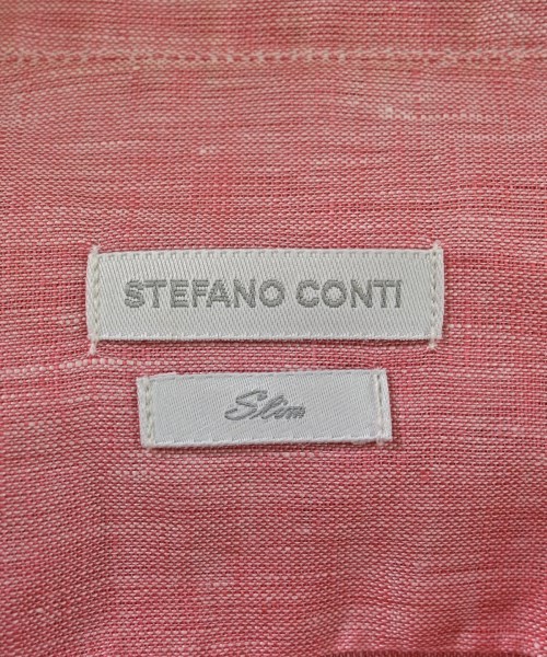 STEFANO CONTI（ステファノコンティ）カジュアルシャツ 赤 サイズ:M メンズ/2200696857126