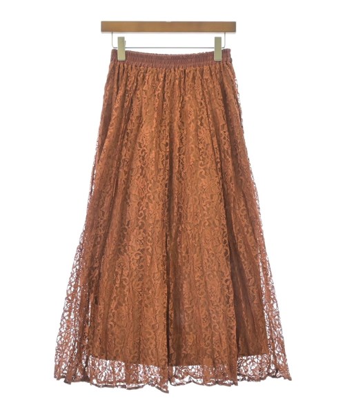 MyLanka（ミランカ）ロング・マキシ丈スカート オレンジ サイズ:38(M位) レディース/2200626288273