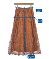 MyLanka（ミランカ）ロング・マキシ丈スカート オレンジ サイズ:38(M位) レディース/2200626288273