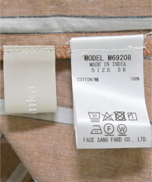 MyLanka（ミランカ）シャツワンピース 茶 サイズ:38(M位) レディース/2200678644058