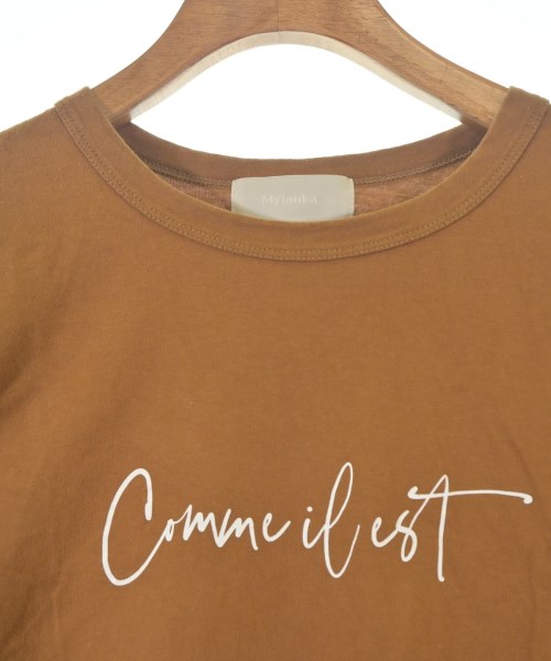 MyLanka（ミランカ）Tシャツ・カットソー 茶 サイズ:38(M位) レディース/2200709745099
