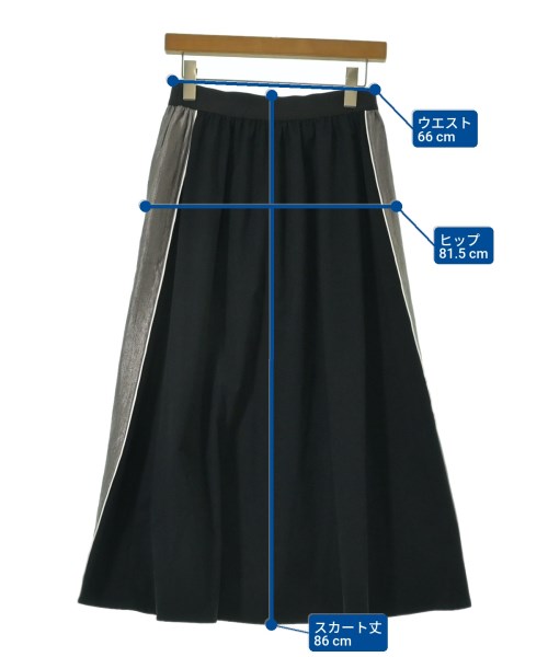 MyLanka（ミランカ）ロング・マキシ丈スカート 黒 サイズ:38(M位) レディース/2200659184344