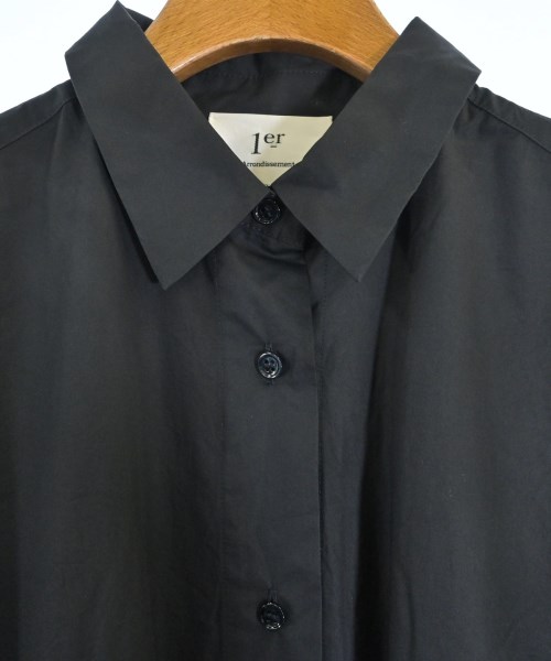 1er Arrondissement（プルミエアロンディスモン）シャツワンピース 紺 サイズ:36(S位) レディース/2200637435017