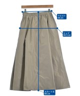 1er Arrondissement（プルミエアロンディスモン）ロング・マキシ丈スカート カーキ サイズ:36(S位) レディース/2200637435024
