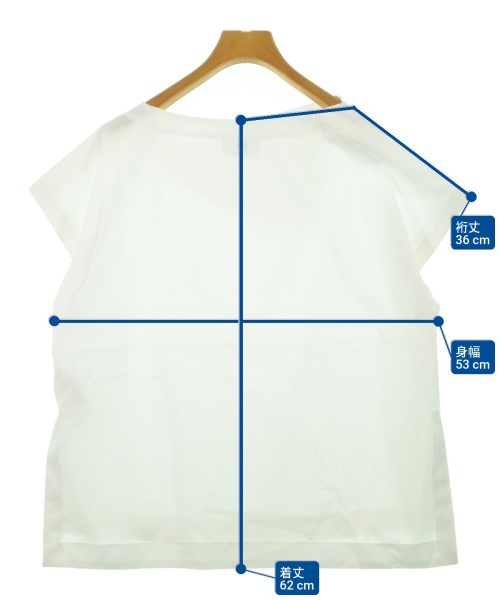 1er Arrondissement（プルミエアロンディスモン）ブラウス 白 サイズ:36(S位) レディース/2200640311544