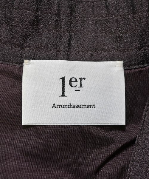 1er Arrondissement（プルミエアロンディスモン）ワンピース 紫 サイズ:36(S位) レディース/2200636282070