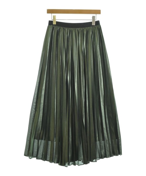 1er Arrondissement（プルミエアロンディスモン）ロング・マキシ丈スカート 緑 サイズ:38(M位) レディース/2200636282100