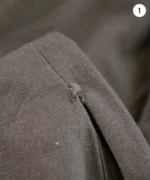 1er Arrondissement（プルミエアロンディスモン）ワンピース 茶 サイズ:36(S位) レディース/2200644741491