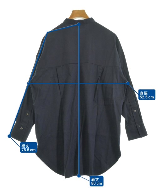 1er Arrondissement（プルミエアロンディスモン）ブラウス 紺 サイズ:36(S位) レディース/2200619534172