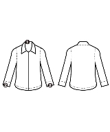 1er Arrondissement（プルミエアロンディスモン）カジュアルシャツ 茶 サイズ:36(S位) レディース/2200621665055